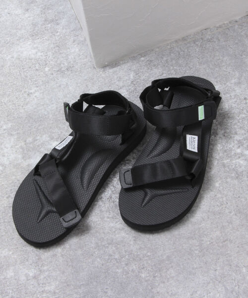 NOLLEY’S(ノーリーズ)の「【SUICOKE/スイコック】 DEPA-Cab(サンダル・レディース・ベージュ/サーモンピンク/ブラック・23/24)」の2枚目の写真