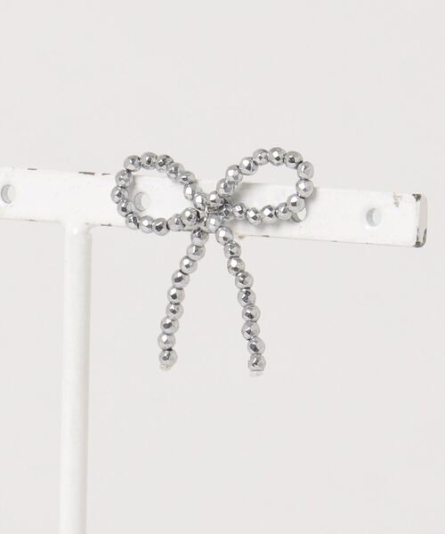 SASKIA DIEZ（サスキアディツ)SPARKLING EARSTUD BOW 1PCS