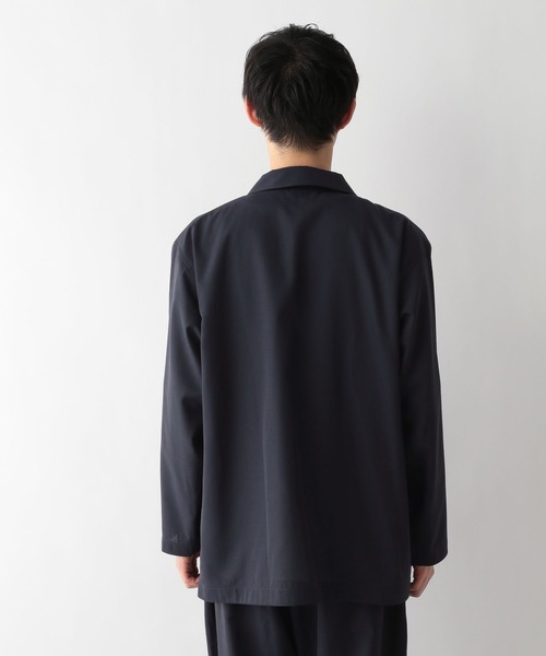 GLOBAL WORK（グローバルワーク）の「ユアリラWブレストJKT/270903（その他アウター・メンズ・ネイビー/ブラウン・MEDIUM/LARGE）」の16枚目の写真