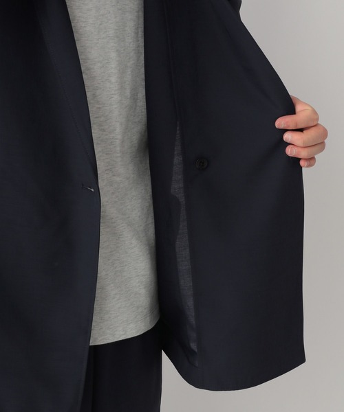 GLOBAL WORK（グローバルワーク）の「ユアリラWブレストJKT/270903（その他アウター・メンズ・ネイビー/ブラウン・MEDIUM/LARGE）」の8枚目の写真