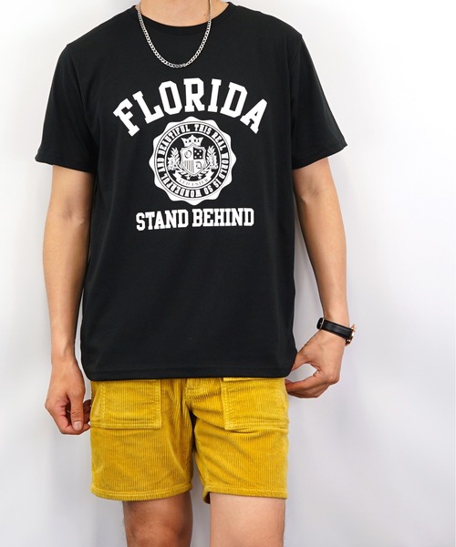 Burner(バーナー)の「【GROOVY STORE】アメカジ カレッジ プリントTシャツ(Tシャツ/カットソー・メンズ・ピンク/ブラック/ホワイト/ベージュ/ブルー/ホワイト系その他2/ホワイト系その他/ブラック系その他/グレー/グリーン/イエロー/ネイビー・M/LL/L)」の6枚目の写真