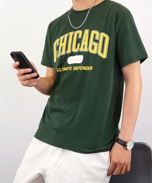 Burner(バーナー)の「【GROOVY STORE】アメカジ カレッジ プリントTシャツ(Tシャツ/カットソー・メンズ・ピンク/ブラック/ホワイト/ベージュ/ブルー/ホワイト系その他2/ホワイト系その他/ブラック系その他/グレー/グリーン/イエロー/ネイビー・M/LL/L)」の8枚目の写真