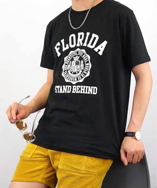 Burner(バーナー)の「【GROOVY STORE】アメカジ カレッジ プリントTシャツ(Tシャツ/カットソー・メンズ・ピンク/ブラック/ホワイト/ベージュ/ブルー/ホワイト系その他2/ホワイト系その他/ブラック系その他/グレー/グリーン/イエロー/ネイビー・M/LL/L)」の15枚目の写真