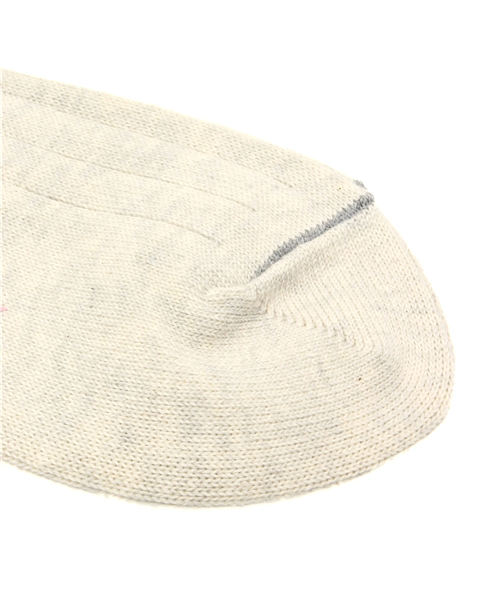 WHO'S WHO gallery（フーズフーギャラリー）の「【WHTSOX】ボールドリブクルー（ソックス/靴下・メンズ・シルバー/オフホワイト/オリーブ・FREE）」の6枚目の写真