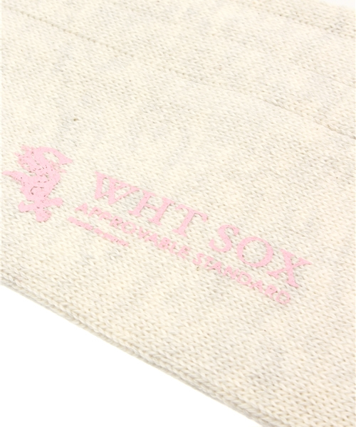 WHO'S WHO gallery（フーズフーギャラリー）の「【WHTSOX】ボールドリブクルー（ソックス/靴下・メンズ・シルバー/オフホワイト/オリーブ・FREE）」の7枚目の写真