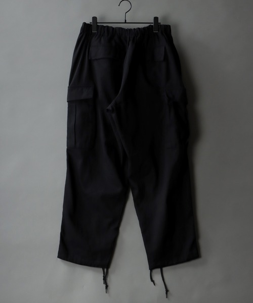 SITRY（シトリー）の「Heavy Twill cargo Pants/ヘビーツイル ミリタリー カーゴ パンツ/カラーパンツ（カーゴパンツ・メンズ・ブラック/ベージュ/カーキ・M/L/XL）」の4枚目の写真