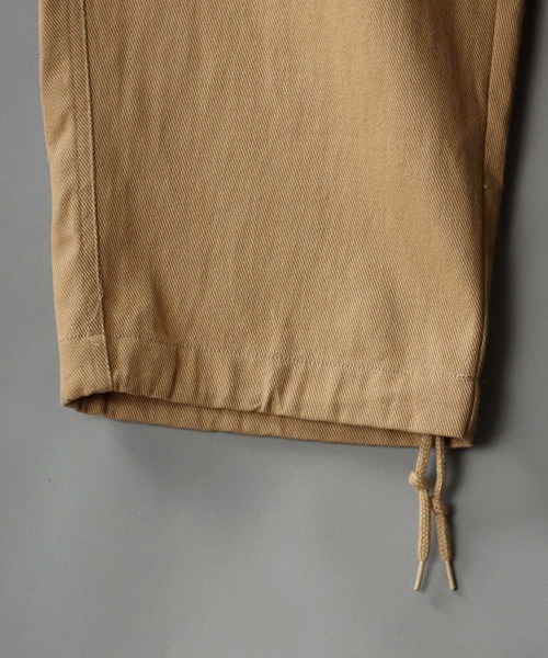 SITRY（シトリー）の「Heavy Twill cargo Pants/ヘビーツイル ミリタリー カーゴ パンツ/カラーパンツ（カーゴパンツ・メンズ・ブラック/ベージュ/カーキ・M/L/XL）」の8枚目の写真