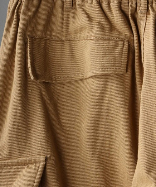 SITRY（シトリー）の「Heavy Twill cargo Pants/ヘビーツイル ミリタリー カーゴ パンツ/カラーパンツ（カーゴパンツ・メンズ・ブラック/ベージュ/カーキ・M/L/XL）」の10枚目の写真