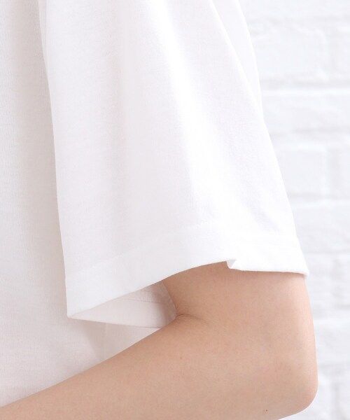 SHOO・LA・RUE(シューラルー)の「◆カラーフォトプリントTシャツ(Tシャツ/カットソー・レディース・ライトブルー/ホワイト系・01/02/03)」の7枚目の写真