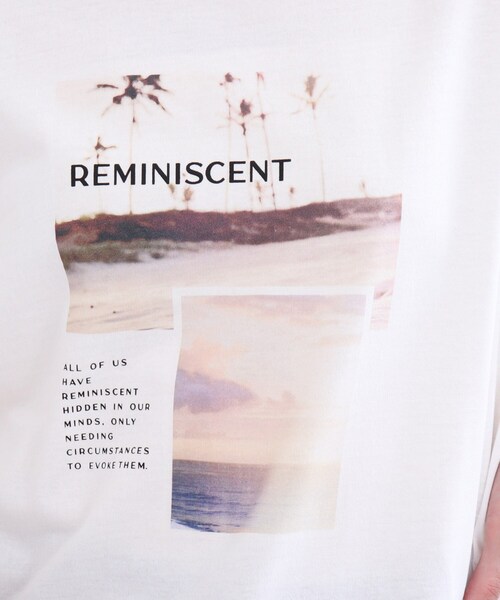 SHOO・LA・RUE(シューラルー)の「◆カラーフォトプリントTシャツ(Tシャツ/カットソー・レディース・ライトブルー/ホワイト系・01/02/03)」の9枚目の写真