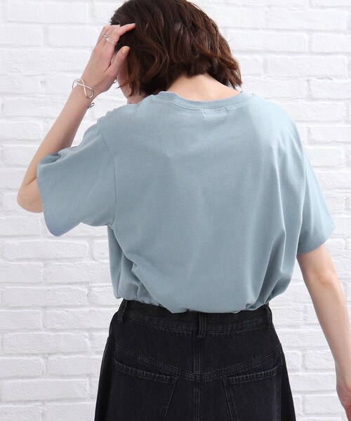 SHOO・LA・RUE(シューラルー)の「◆カラーフォトプリントTシャツ(Tシャツ/カットソー・レディース・ライトブルー/ホワイト系・01/02/03)」の13枚目の写真