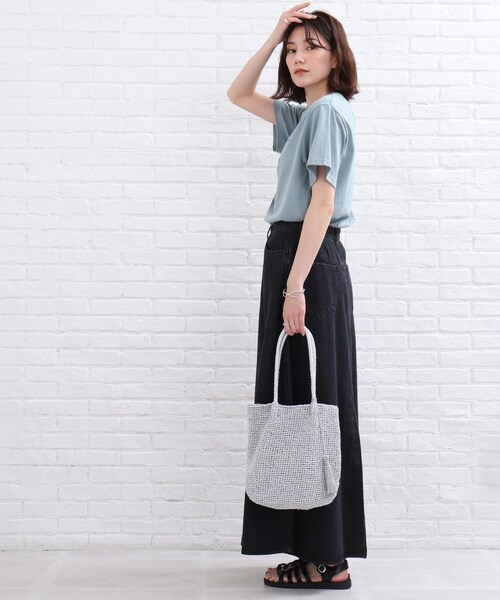 SHOO・LA・RUE(シューラルー)の「◆カラーフォトプリントTシャツ(Tシャツ/カットソー・レディース・ライトブルー/ホワイト系・01/02/03)」の15枚目の写真