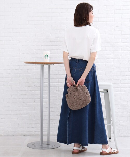 SHOO・LA・RUE(シューラルー)の「◆カラーフォトプリントTシャツ(Tシャツ/カットソー・レディース・ライトブルー/ホワイト系・01/02/03)」の21枚目の写真