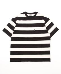 schott | WIDE BORDER  POCKET T-SHIRT/ワイドボーダー ポケットTシャツ(Tシャツ/カットソー)