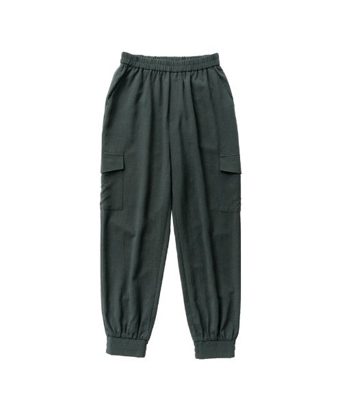 Re:EDIT（リエディ）の「[低身長/高身長サイズ有]リップルワークカーゴパンツ（カーゴパンツ・レディース・ホワイト/ブラック/チャコールグレー/モカ・SMALL/MEDIUM/LARGE/SHORT/TALL）」の3枚目の写真