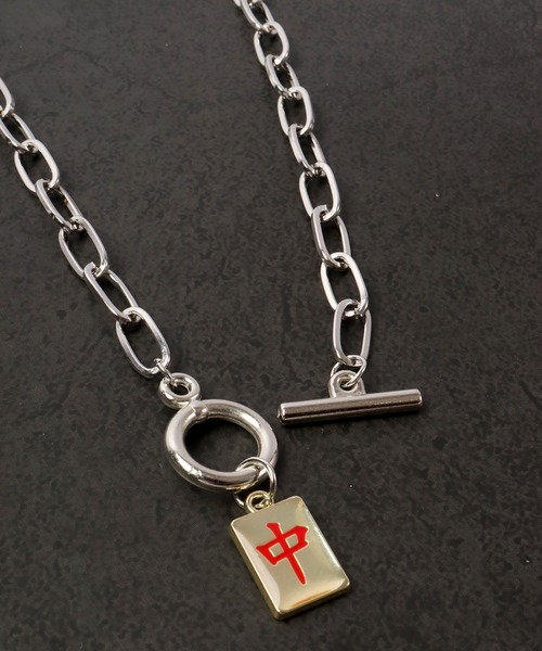 セール】1004ST 2連シルバーネックレス ストリート ヒップホップ