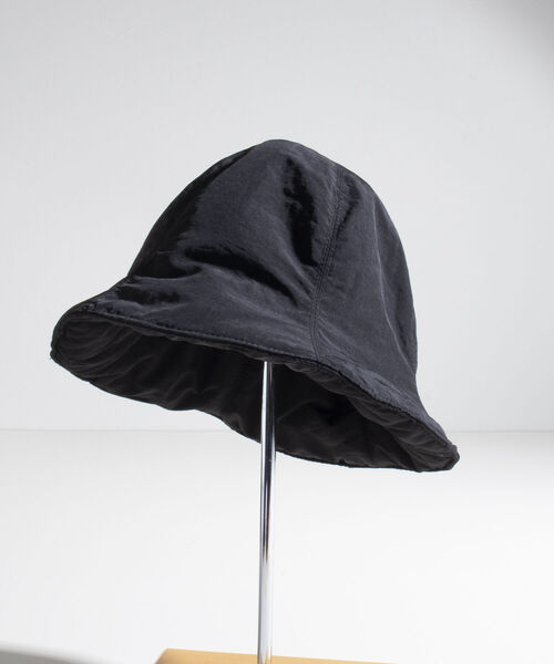 GLOSTER（グロスター）の「【GLOSTER/グロスター】チューリップハット 中綿入り（ハット・メンズ・ブラック/オフホワイト・FREE）」の2枚目の写真