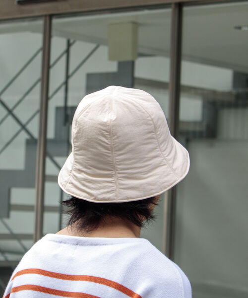 GLOSTER（グロスター）の「【GLOSTER/グロスター】チューリップハット 中綿入り（ハット・メンズ・ブラック/オフホワイト・FREE）」の9枚目の写真