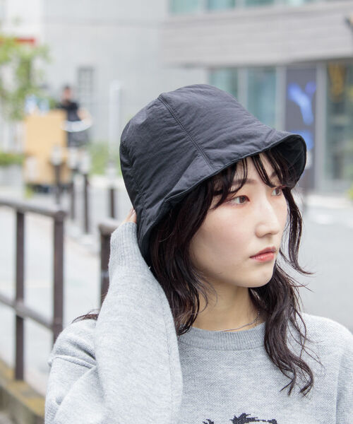 GLOSTER（グロスター）の「【GLOSTER/グロスター】チューリップハット 中綿入り（ハット・メンズ・ブラック/オフホワイト・FREE）」の12枚目の写真