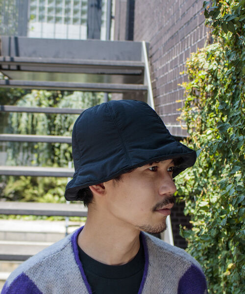 GLOSTER（グロスター）の「【GLOSTER/グロスター】チューリップハット 中綿入り（ハット・メンズ・ブラック/オフホワイト・FREE）」の14枚目の写真