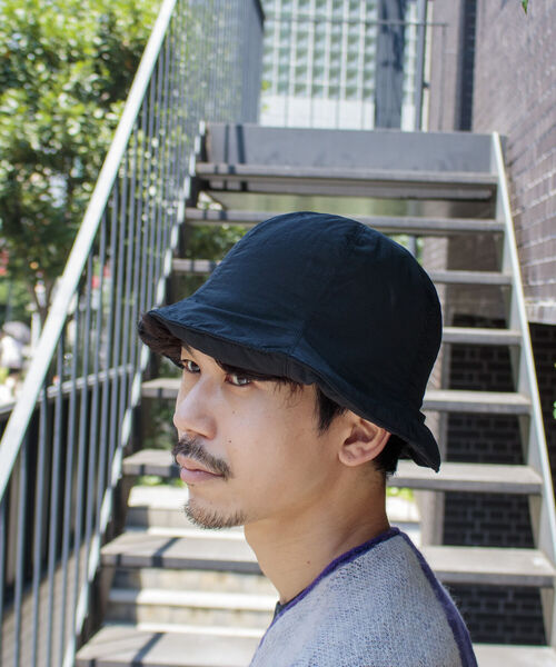 GLOSTER（グロスター）の「【GLOSTER/グロスター】チューリップハット 中綿入り（ハット・メンズ・ブラック/オフホワイト・FREE）」の17枚目の写真