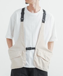 ミリタリーメッシュキャンパーベスト