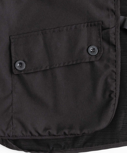 Rocky Monroe（ロッキーモンロー）の「ミリタリーメッシュキャンパーベスト（ベスト・メンズ・ブラック/ベージュ・L/XL/M）」の22枚目の写真