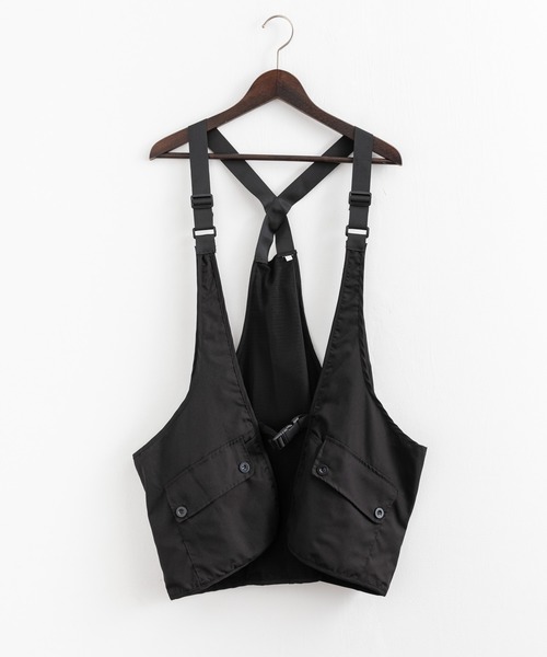 Rocky Monroe（ロッキーモンロー）の「ミリタリーメッシュキャンパーベスト（ベスト・メンズ・ブラック/ベージュ・L/XL/M）」の13枚目の写真