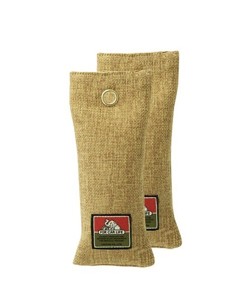 DULTON(ダルトン)の「CHARCOAL DEODORANT BAG 75g×2 /竹炭 消臭バッグ 75g×2(シューケア用品・メンズ・グレー/ナチュラル・FREE)」の5枚目の写真
