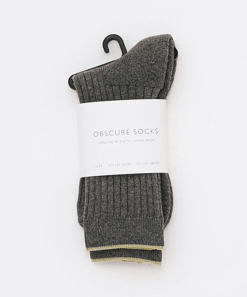 OBSCURE SOCKS(オブスキュア ソックス)の「OBSCURE SOCKS オブスキュアソックス KERRIA Woman’s ケリア レディース(ソックス/靴下・レディース・ホワイト/チャコールグレー/ベージュ/オレンジ/ライトグリーン/ワイン・FREE)」の16枚目の写真