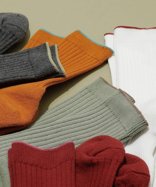 OBSCURE SOCKS(オブスキュア ソックス)の「OBSCURE SOCKS オブスキュアソックス KERRIA Woman’s ケリア レディース(ソックス/靴下・レディース・ホワイト/チャコールグレー/ベージュ/オレンジ/ライトグリーン/ワイン・FREE)」の19枚目の写真