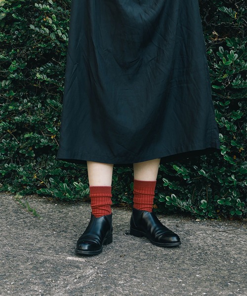 OBSCURE SOCKS(オブスキュア ソックス)の「OBSCURE SOCKS オブスキュアソックス KERRIA Woman’s ケリア レディース(ソックス/靴下・レディース・ホワイト/チャコールグレー/ベージュ/オレンジ/ライトグリーン/ワイン・FREE)」の22枚目の写真
