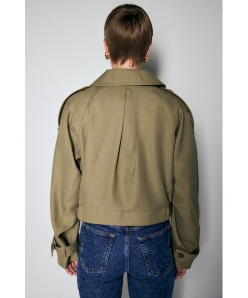 MOUSSY（マウジー）の「SHORT TRENCH コート（トレンチコート