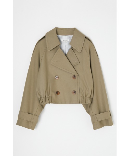 MOUSSY（マウジー）の「SHORT TRENCH コート（トレンチコート