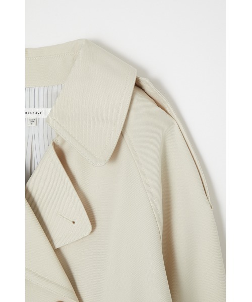 ゆっちゃん様 新品未使用　MOUSSY　マウジー　モッズコート ベージュ　F ゆっちゃん様 新品未使用 MOUSSY マウジー モッズコート