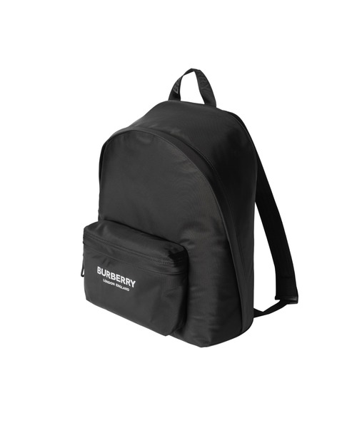BURBERRY(バーバリー)の「ロゴプリント ナイロン バックパック(バックパック/リュック・メンズ・ブラック・ONE SIZE)」の6枚目の写真