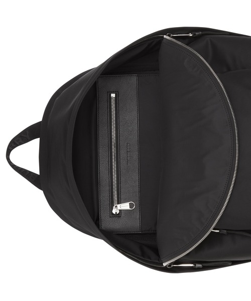 BURBERRY(バーバリー)の「ロゴプリント ナイロン バックパック(バックパック/リュック・メンズ・ブラック・ONE SIZE)」の9枚目の写真