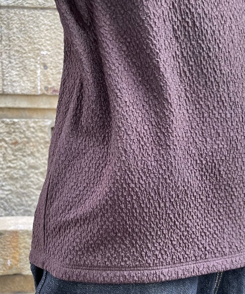 DouDou（ドゥドゥ）の「レイヤードライクハイネックプルオーバー（Tシャツ/カットソー・レディース・ブラック/ブラウン/アイボリー・FREE）」の22枚目の写真