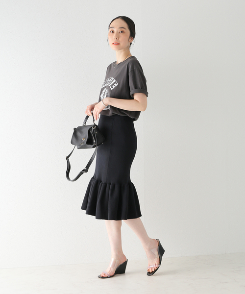 Plage プラージュ ストレッチコードマーメイドスカート