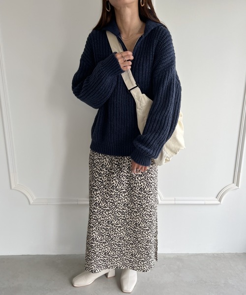 MYMOOD.（マイムード）の「【A4収納可 大容量】キャンバスビッグショルダーバッグ マザーズバッグ（ショルダーバッグ・レディース・ブラック/アイボリー・FREE）」の10枚目の写真