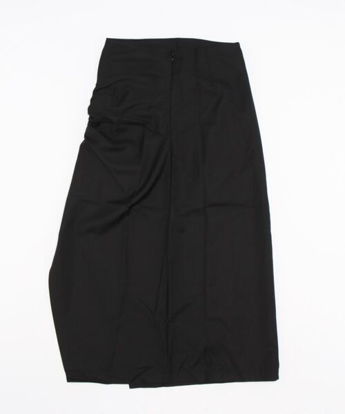 PRIVATE  BEACH（プライベートビーチ）の「ウエストギャザーデザインサイドスリットスカート（スカート・レディース・ブラック/グレー・S/M/L）」の10枚目の写真