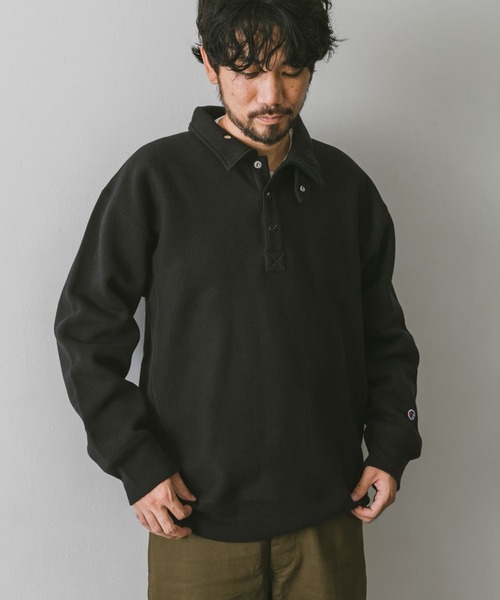 セール】『別注』Champion×DOORS RW HALF SNAP SWEAT（スウェット