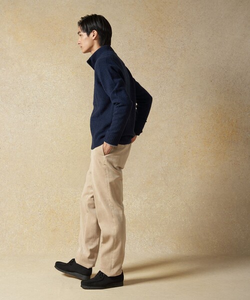 J.PRESS(ジェイプレス)の「【Cash Lamb's Wool】ケーブルハーフジップ ニット(ニット/セーター・メンズ・ネイビー系/パープル系/ライトグレー系/グリーン系・LARGE/MEDIUM/X-LARGE)」の13枚目の写真