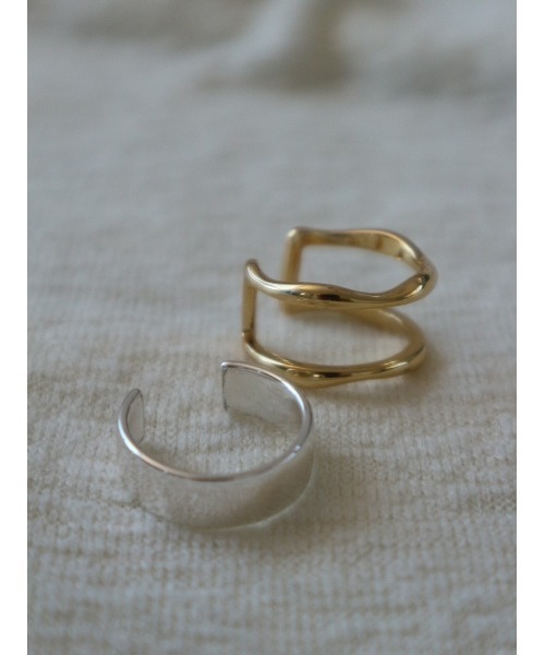 TRUNC（トランクエイティーエイト）の「Unite 2way Ring（リング・レディース・シルバー×ゴールド・FREE）」の3枚目の写真