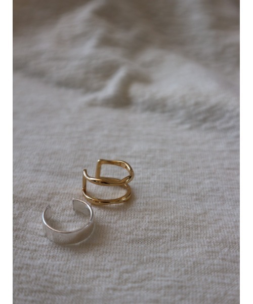 TRUNC（トランクエイティーエイト）の「Unite 2way Ring（リング・レディース・シルバー×ゴールド・FREE）」の5枚目の写真