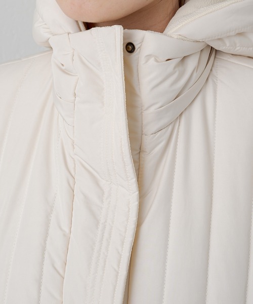 Kastane（カスタネ）の「【カタログ掲載アイテム】ペーパータッチリバーシブルコート（ブルゾン・レディース・イエロー/ブラック/アイボリー・FREE）」の21枚目の写真