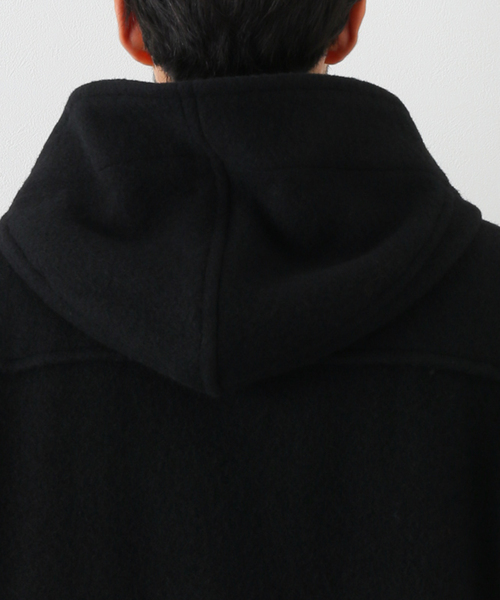 セール】【blurhms / ブラームス】Wool Melton Duffle Coat