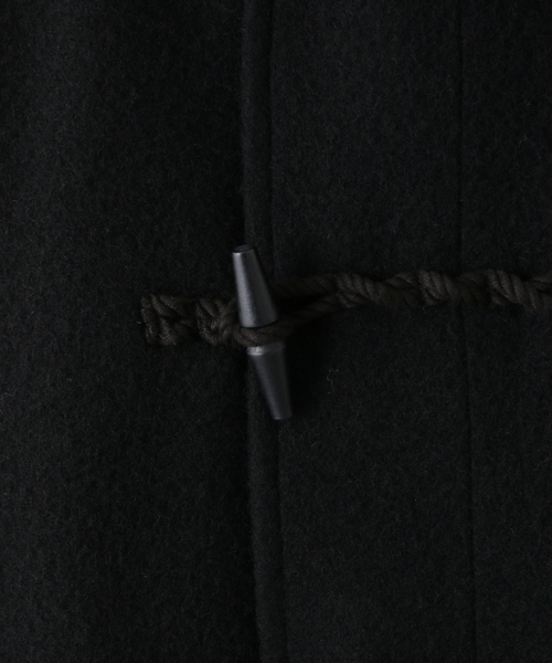 blurhms(ブラームス)の「【blurhms / ブラームス】Wool Melton Duffle Coat(ダッフルコート・メンズ・ブラック・3)」の11枚目の写真