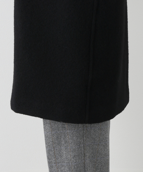 セール】【blurhms / ブラームス】Wool Melton Duffle Coat
