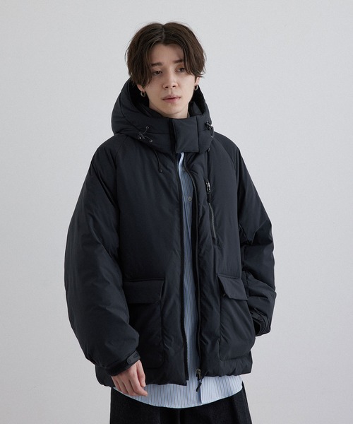 JUNRED（ジュンレッド）の「ピュアクリーン2WAYシェルダウンジャケット（ダウンジャケット/コート・メンズ・ホワイト/ブラック/ブラウン・LL/S/M/L）」の4枚目の写真